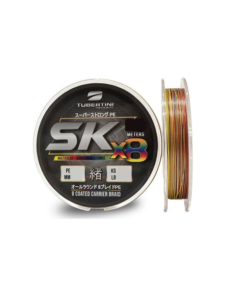 Tubertini SK X8 0.27mm 300m Multicolor